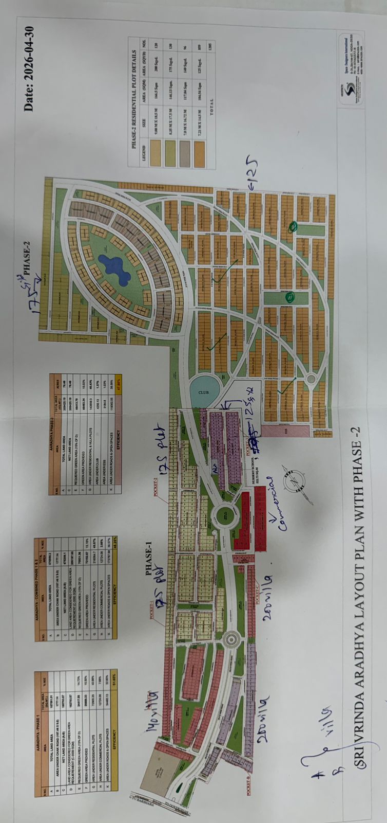 Aaradhya Master Plan Layout