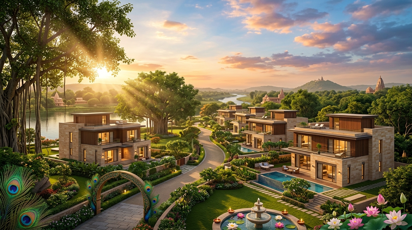 Shri Vrinda Aaradhya Luxury Villas Barsana
